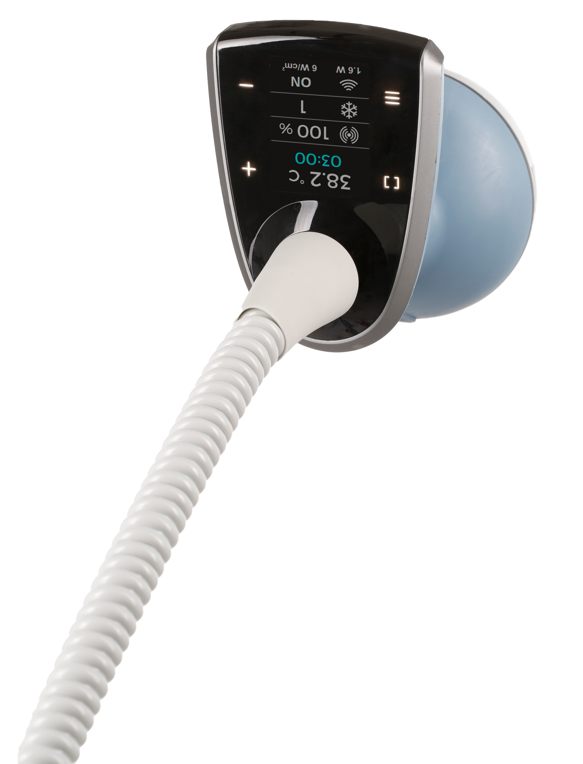 Digital display device with flexible white hose